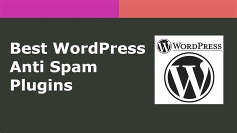 wordpress anti spam plugins wp knol