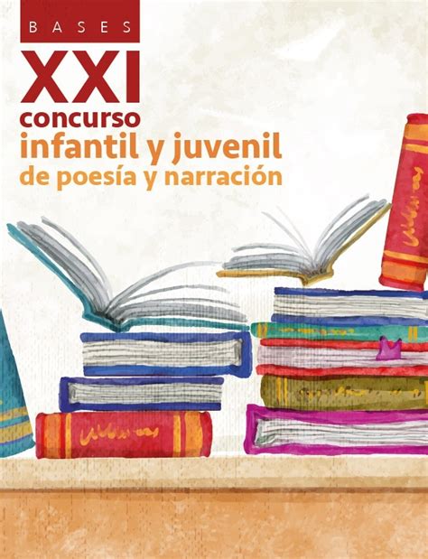 Premios Y Concursos Xxi Concurso Infantil Y Juvenil De Poesía Y