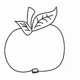 Apfel Ausmalbild Pages Apple Essen Colouring Coloring Drink Eat Fensterbilder Colou Gif sketch template