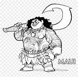 Maui Moana Pua Kakamora Vhv Colorir Kindpng Seekpng sketch template