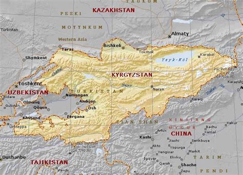 general information about kyrgyzstan