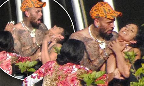 Chris Brown Grips Hands Around Woman S Neck 9 Years After