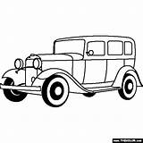 Ford Model Clipart Coloring Cars Car 1932 Clip Drawing Coupe 1920s Pages Rod Hot B18 V8 Thecolor Clipground Clipartmag Views sketch template