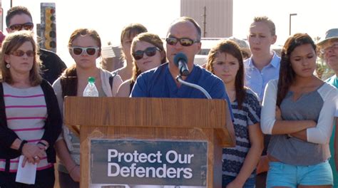 protest in tucson an ap “big story” protect our defenders