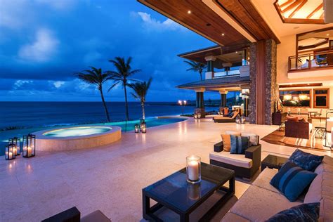 travertine tile gorgeous dream beach houses luxury beach house hawaiian homes