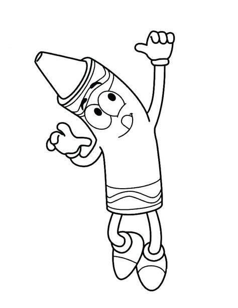 funny crayola coloring page  printable coloring pages  kids