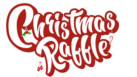 enter raffle  win grand christmas raffle hosted  friends  christ