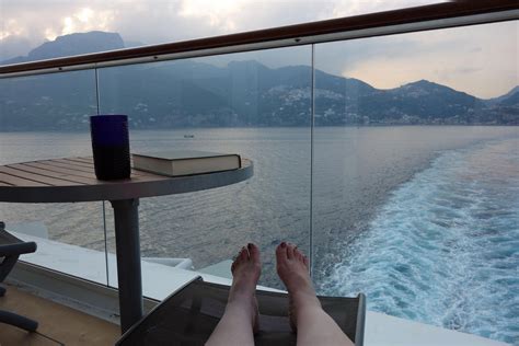 aft facing balcony cabin view cruiseshipcelebrityequinox cruise ship  cruise