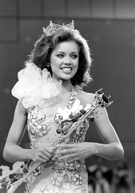1983 09 Vanessa Williams Crowned First Black Miss America Vanessa
