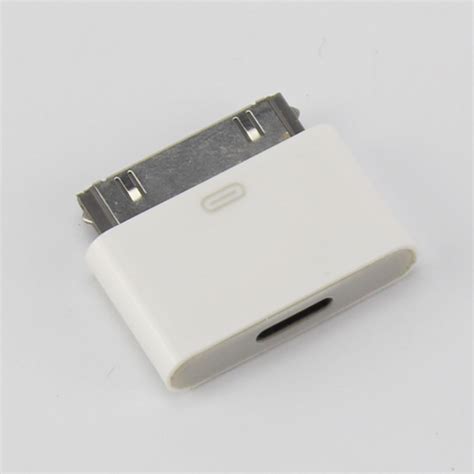 pin female   pin male data adapter white  apple iphone  ipod touch  ebay