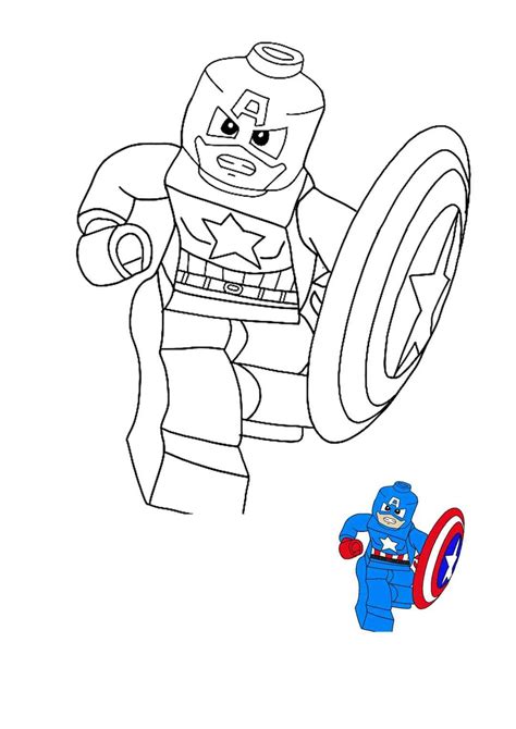 lego captain america coloring pages captain america coloring pages