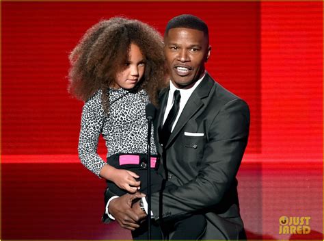Jamie Foxx Brings Adorable Daughter Annalise To American Music Awards