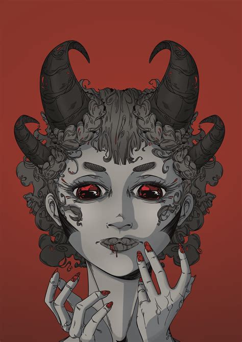 Artstation Demon Girl