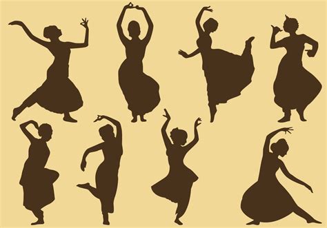 Indian Woman Silhouettes Download Free Vectors Clipart
