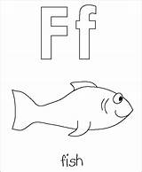 Coloring Letter Fish Pages Printable Preschool Worksheets Alphabet Abc Clipart Kids Sheets Letters Print Learning Library Activity Choose Board Worksheeto sketch template