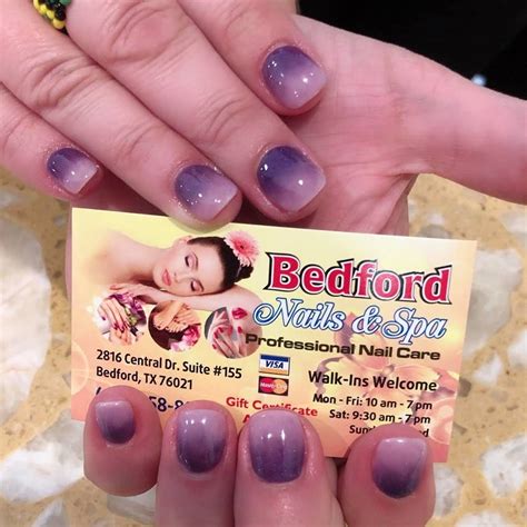 bedford nails spa nail waxing salon  bedford