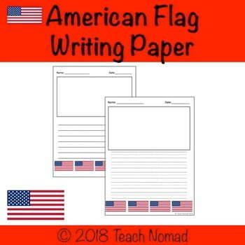 flag day writing paper worksheetscity