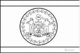 Belize Colouring Bolivia Crwflags Flags sketch template