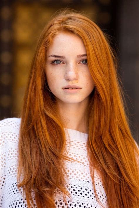 redheads from 20 countries photographed to show their natural beauty