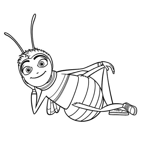 bee  coloring pages books    printable