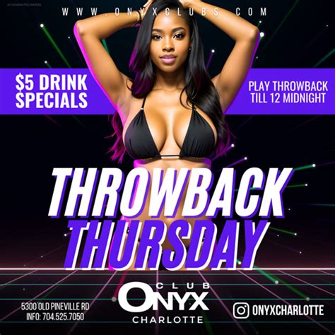 Onyx Charlotte Throwback Thursdays
