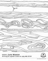 Juno Coloring Spectrum Smirnova Ekaterina Electromagnetic Drawing Mission Kids Nasa Getdrawings July sketch template