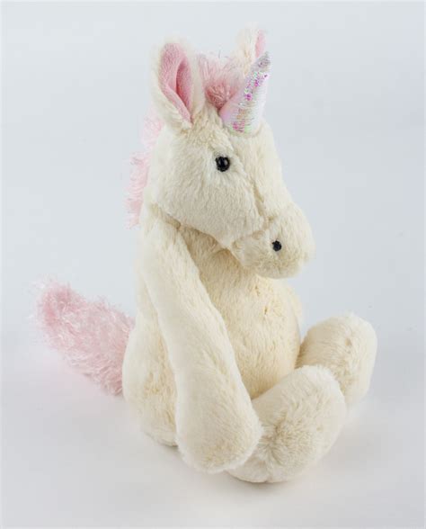 jellycat bashful unicorn gift send  magical send  cuddly