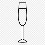 Champagne Glass Drawing Wine Stemware Ausmalbild Save Favpng sketch template