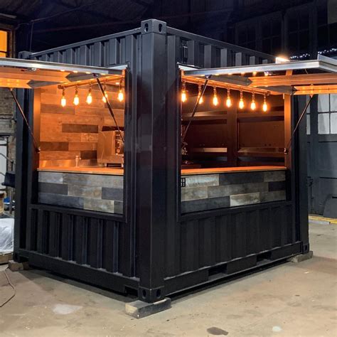 kiosk container conversions change  face  street food amobox