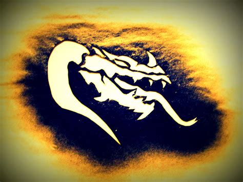 dragon stencil  munchchewy  deviantart