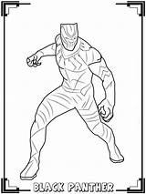 Pantera Scribblefun Colorear24 Superhero Adulta Aplicativos Trilha Coloração Sonora Bruxas Pintura América Capitán Popular Avenger sketch template