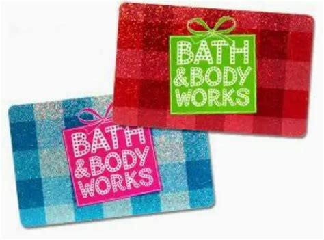 bath  body works gift card giveaway