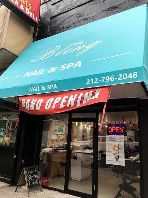 bling nail spa salon full pricelist phone number  canal st