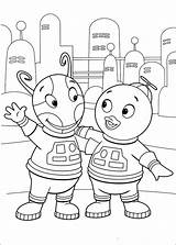 Backyardigans Coloring Pages Kids Book Color Fun Print Coloriage Info Posted Am Blogthis sketch template