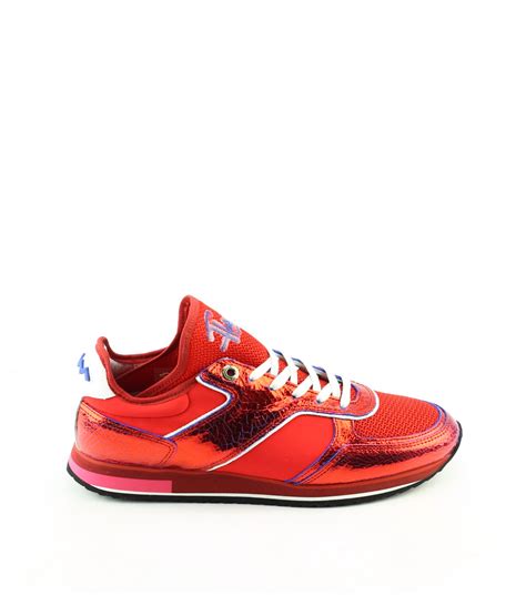 floris van bommel  rood dames sneakers theo jansen schoenen