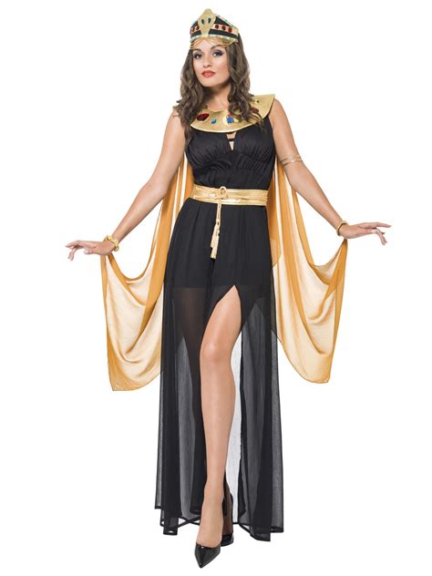 Ladies Sexy Egyptian Queen Cleopatra Costume Womens Fancy