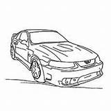 Mustang Coloring Pages Ford Color Getcolorings Printable sketch template