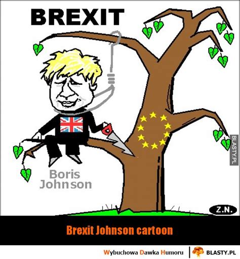 brexit johnson cartoon memy gify  smieszne obrazki facebook tapety demotywatory zdjecia