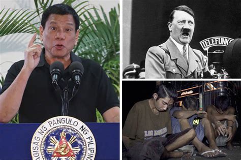 junkie holocaust philippines leader rodrigo duterte wants