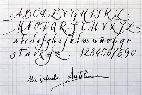 alfabeto  data letra cursiva caligrafia  citas  sexo en cantabria