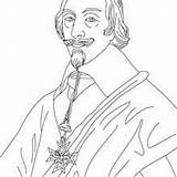 Richelieu Cardinal Coloring Duke Hellokids Pages sketch template