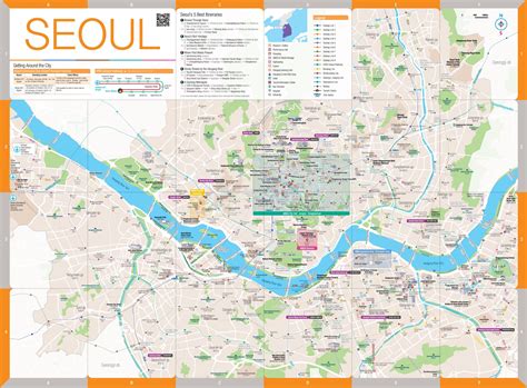 Plan Et Carte De Seoul Carte Hors Ligne Et Carte Détaillée De La