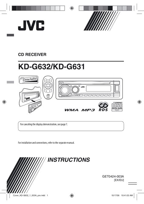 jvc kd  car receiver manual