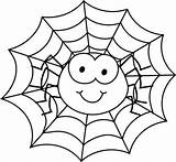 Spiders sketch template