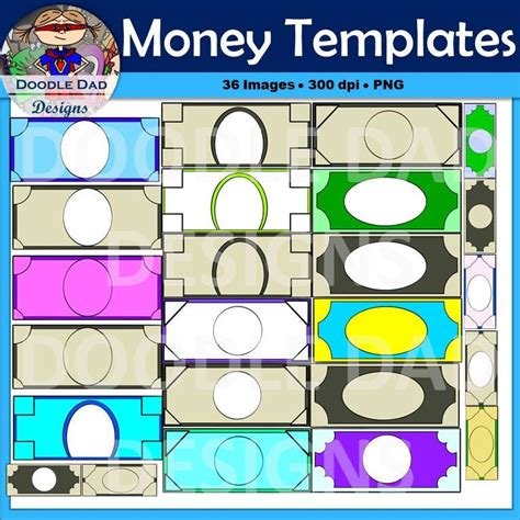 customizable money template
