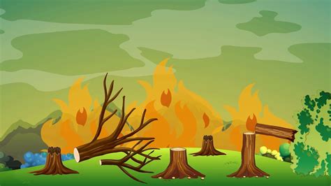 video animasi kebakaran hutan youtube