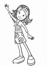 Coloring Waving Groovy Hand Pages Girl Clipart Cube Ice Girls Getdrawings Popular Color Drawing Library Getcolorings Batch sketch template