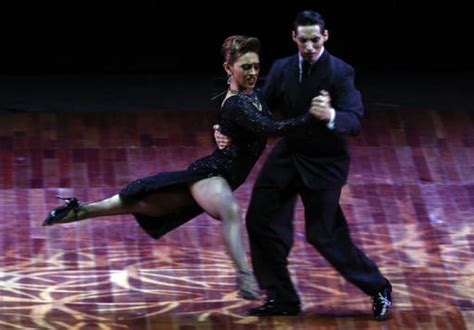 elegant scenes from the world tango championship in argentina
