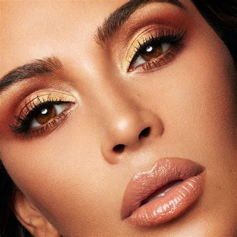 kim kardashian west goes glam for kkw beauty x mario campaign