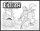 Coloring Bible Pages Elisha Elijah Heroes School Sunday Sheets Kids Kings Crafts Prophets Printable Heros Story Lessons Colouring Ii Prophet sketch template